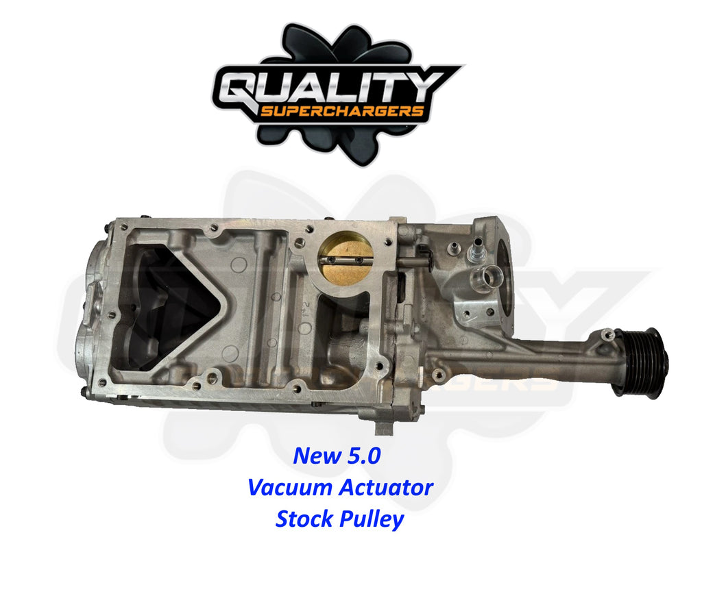 New OEM 5.0 Supercharger for 5.0 Jaguar Land Rover Supercharged Vehicles with the Vacuum Actuator 2010-2013