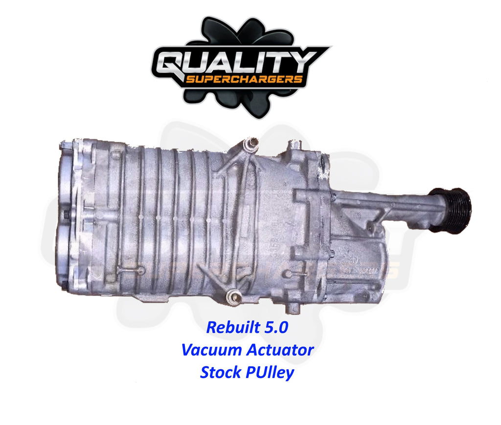 Rebuilt OEM 5.0 Supercharger for 5.0 Jaguar Land Rover Supercharged Vehicles with the Vacuum Actuator 2010-2013 *