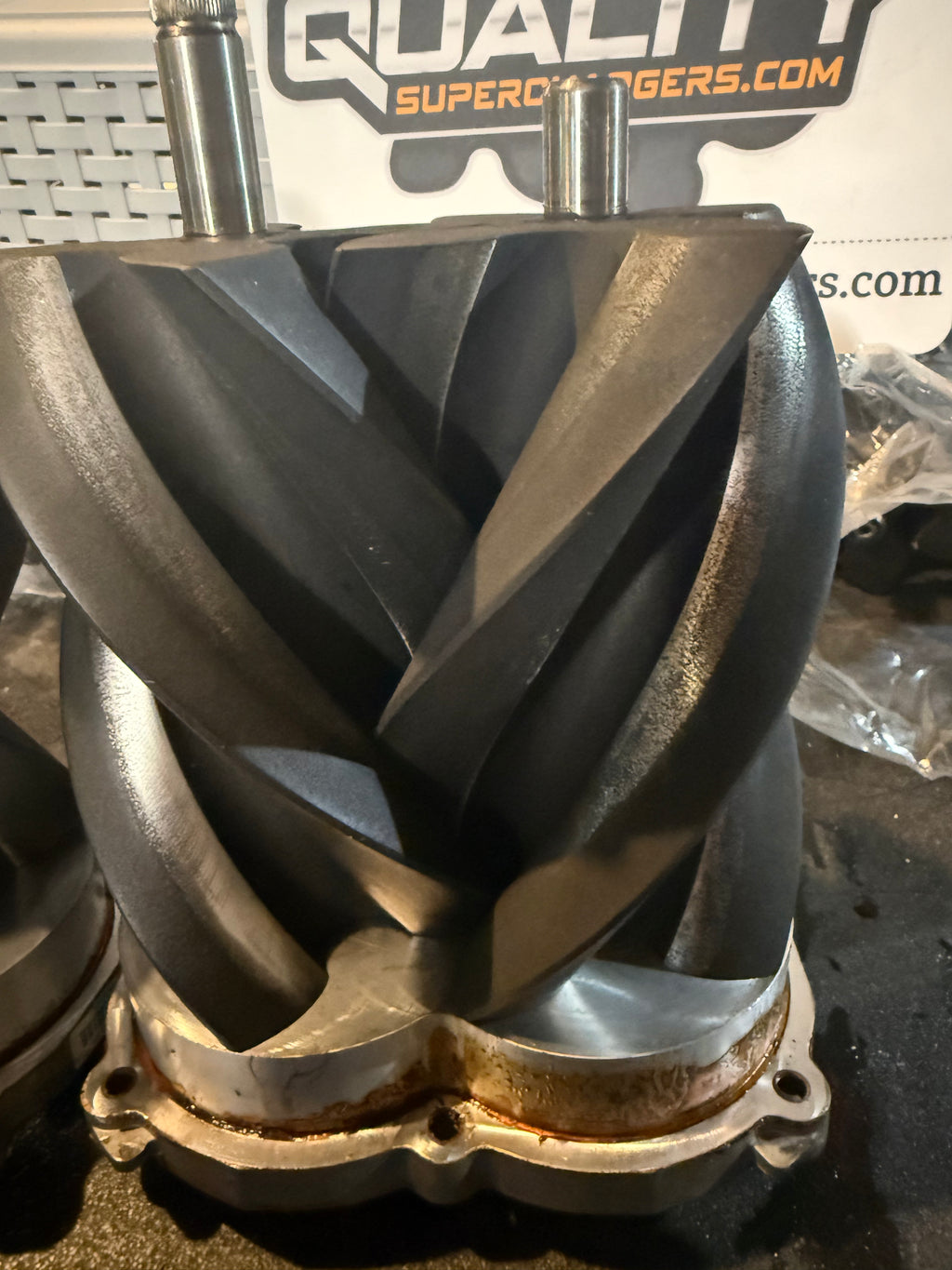 Take Out Used LSA CTSV ZL1 Camaro Supercharger Rotor Pack TVS1900 Excellent Condition