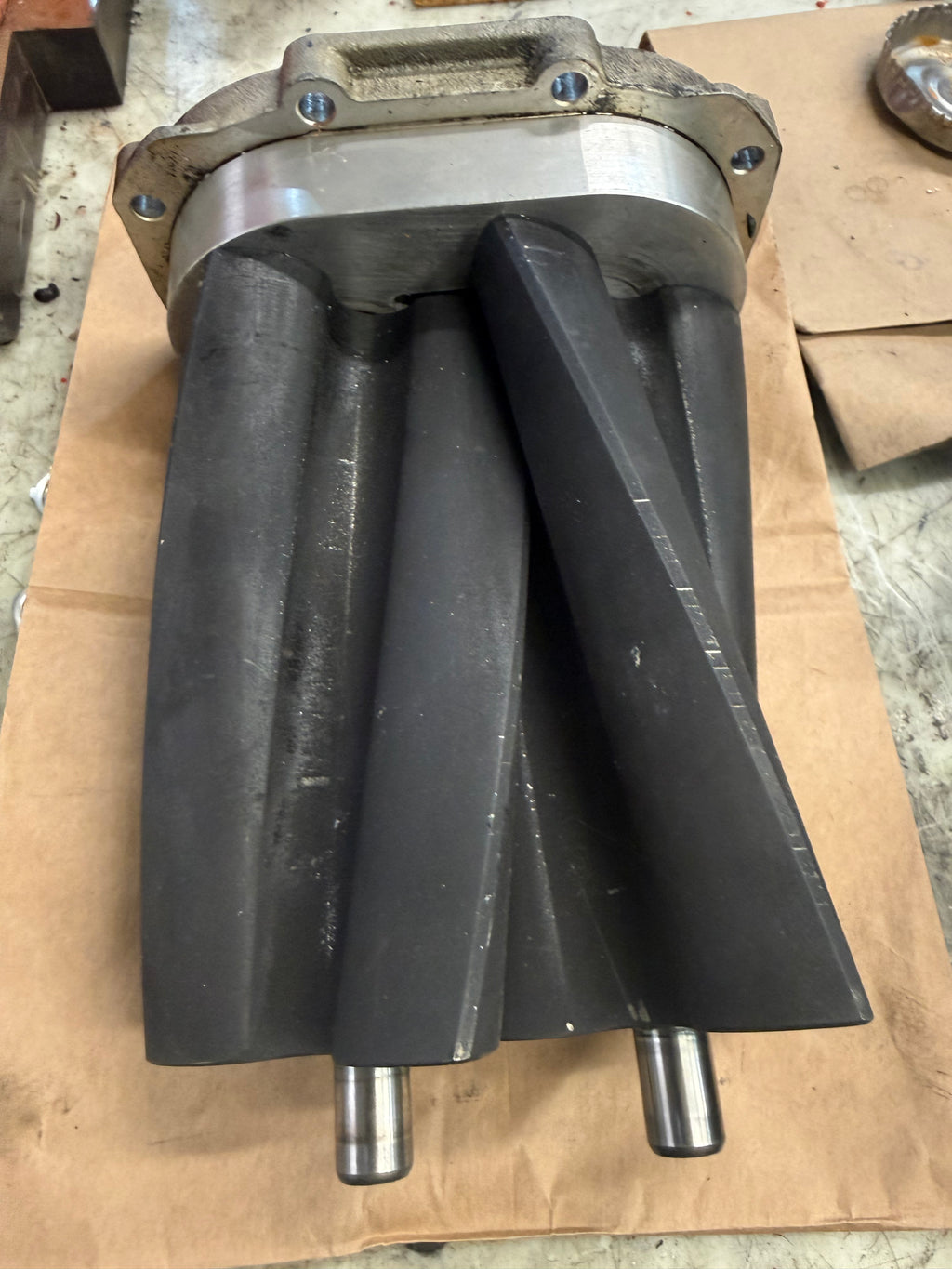 Take Out Used M112 MP112 Supercharger Rotor Pack Excellent Condition Ford F150 Mustang Jaguar Land Rover