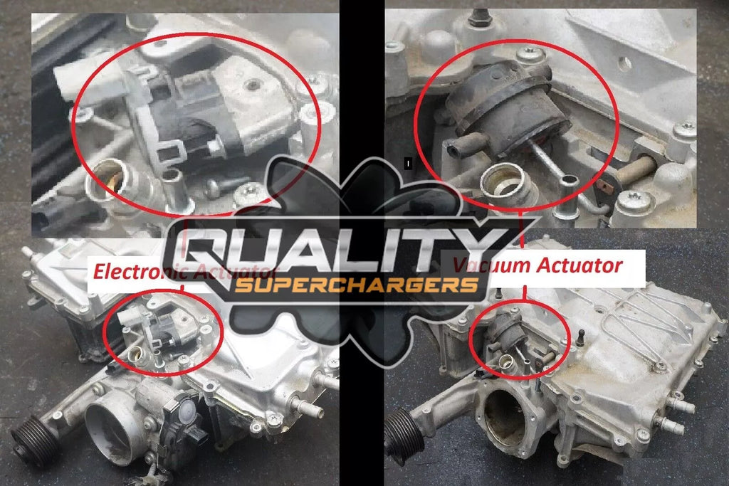 New OEM 5.0 Supercharger for 5.0 Jaguar Land Rover Supercharged Vehicles with the Vacuum Actuator 2010-2013