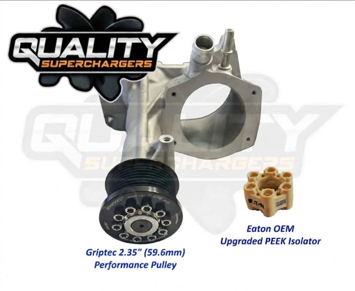 Rebuilt Supercharger Snout Stock Pulley 5.0 Liter Range Rover Sport 49mm 2017 -2025