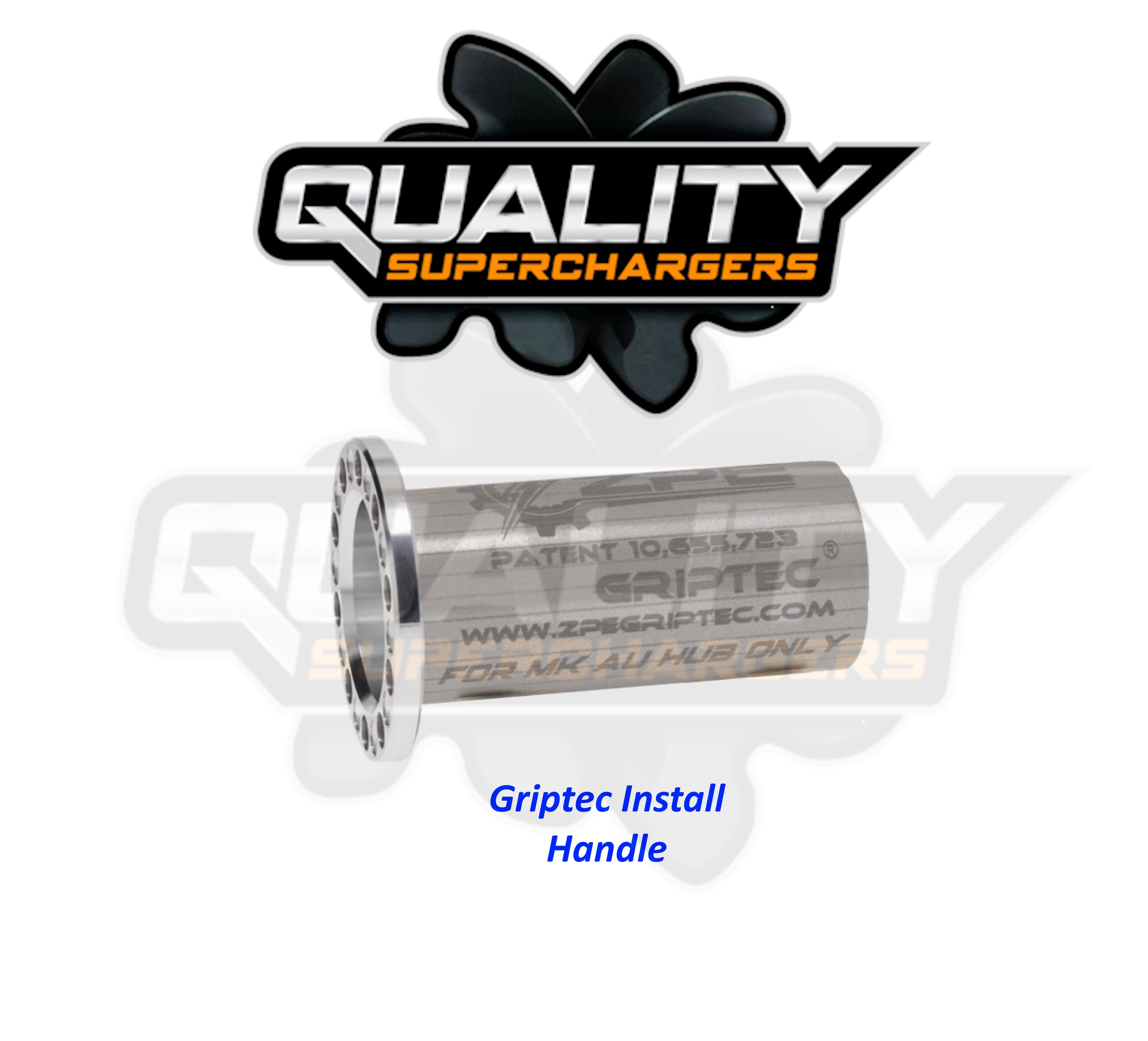 Griptec Supercharger Pulley Jaguar Land Rover Install Handle