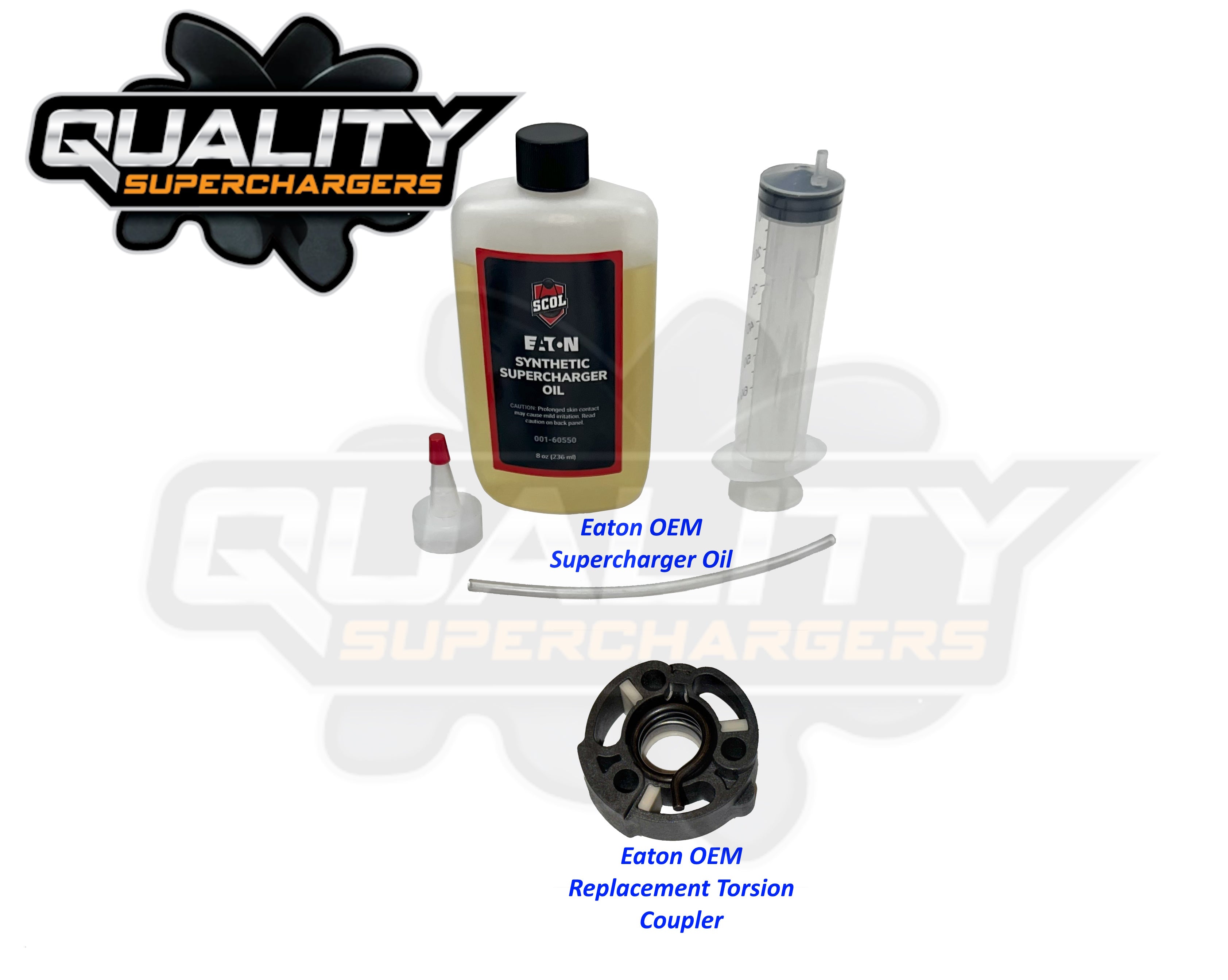 Genuine OEM Torsion Coupler Jaguar Land Rover M112 Supercharger Isolator 8oz Oil
