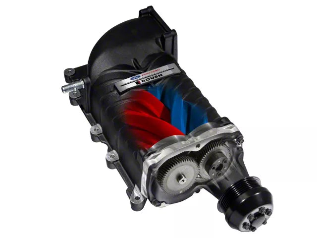 Take Out Supercharger Rotor Pack R2300 Like New - Ford / Roush / VMP Mustang GT500 Front Pulley Rear Inlet
