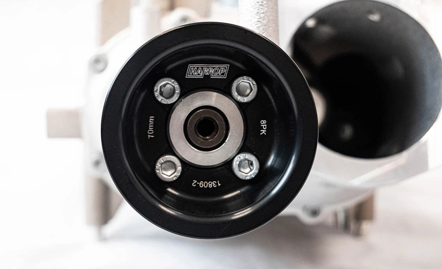 New Harrop TVS2300 Supercharger for Jaguar Land Rover Supercharged Vehicles with the 2014 plus with Electronic Bypass