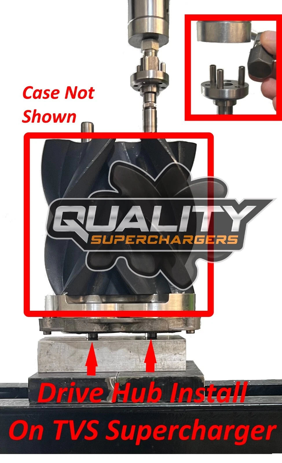 Drive Hub Puller Removal Tool Removes Supercharger Drive Hub fit LS9 LSA LT4 LT5