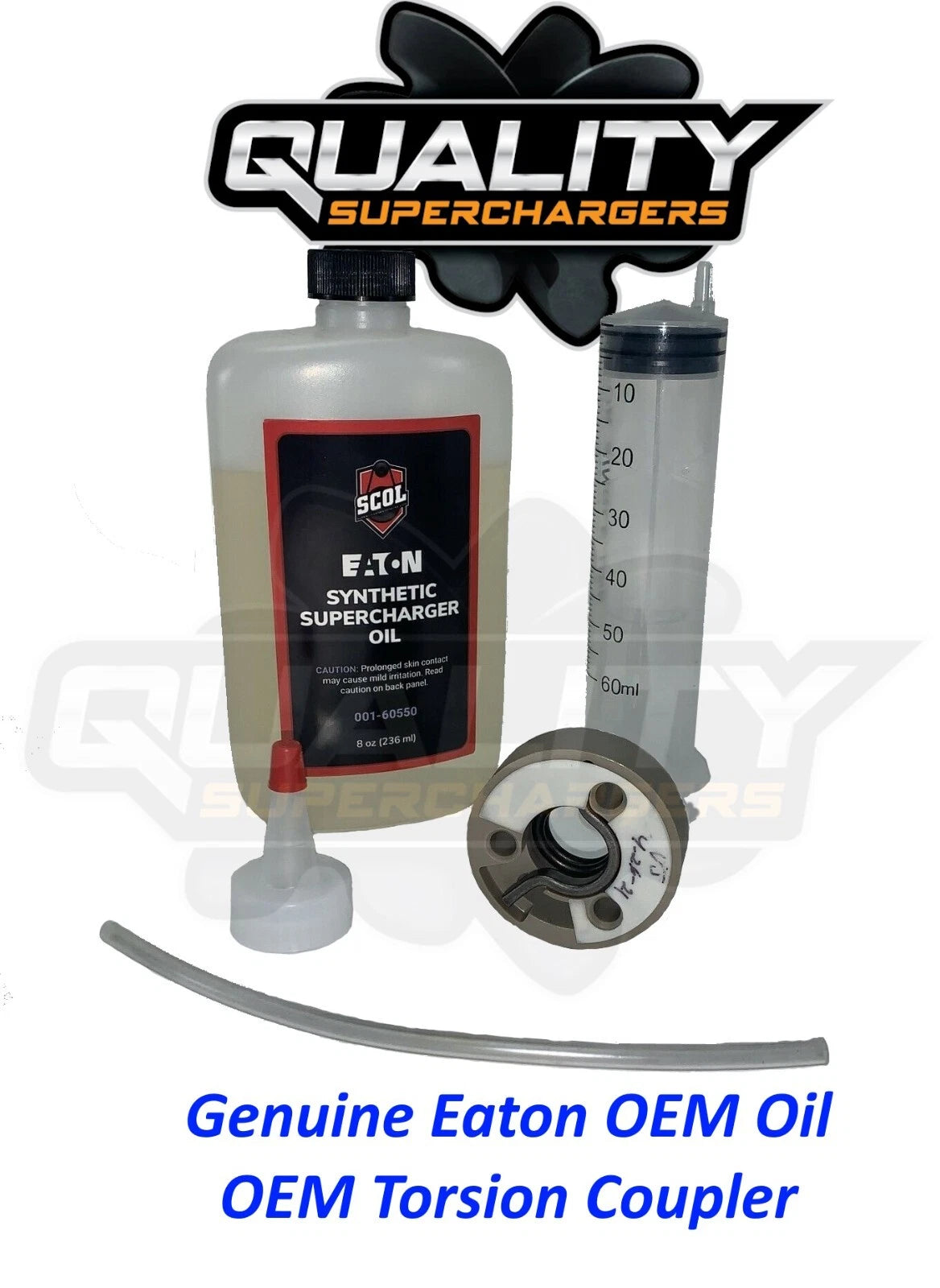Genuine OEM Torsion Coupler Jaguar Land Rover M112 Supercharger Isolator 8oz Oil