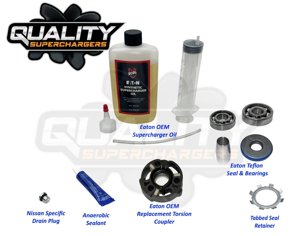 Genuine OEM Supercharger Snout Rebuild M62 fits Nissan Xterra Frontier Torsion
