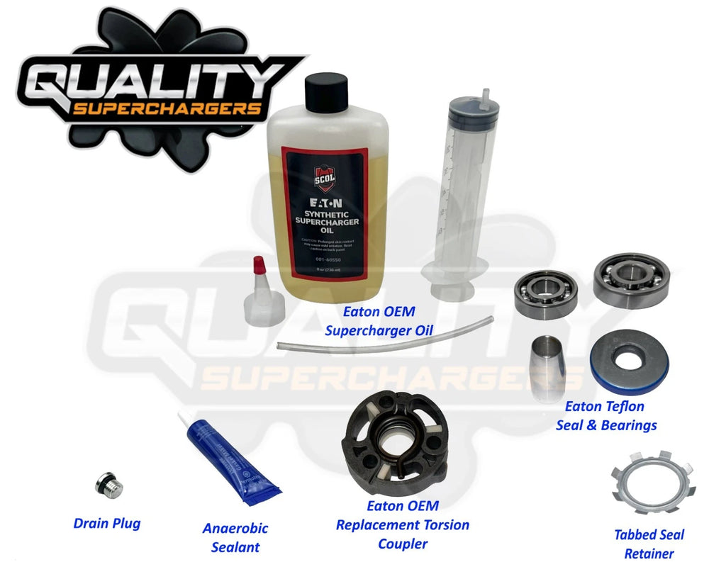 Jaguar Land Rover Genuine OEM Parts M112 Snout Rebuild kit w/ Eaton OEM Coupler OEM Bearings and Seal