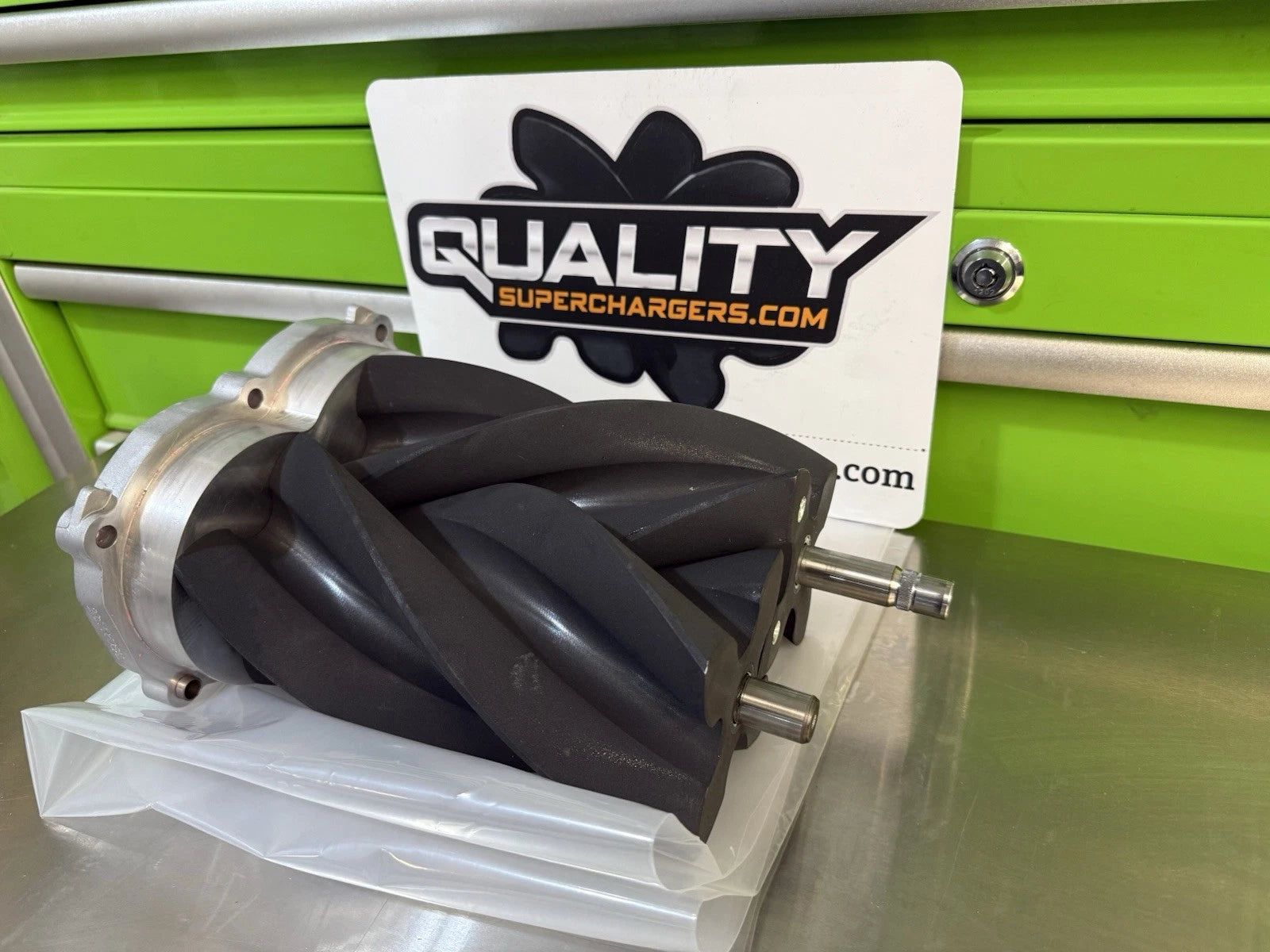 Take Out Supercharger Rotor Pack TVS2300 Front Inlet LS9 ZR1 Corvette Used Excellent Condition