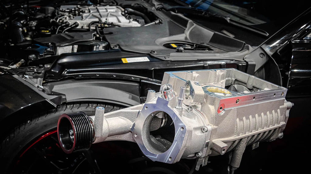 New Harrop TVS2300 Supercharger for Jaguar Land Rover Supercharged Vehicles with the 2014 plus with Electronic Bypass