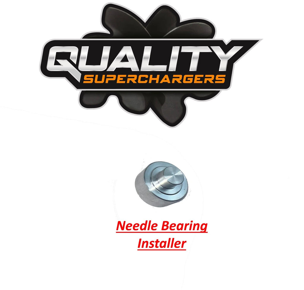 Install Piece Supercharger Needle Bearings TVS Gen 4 Gen 5