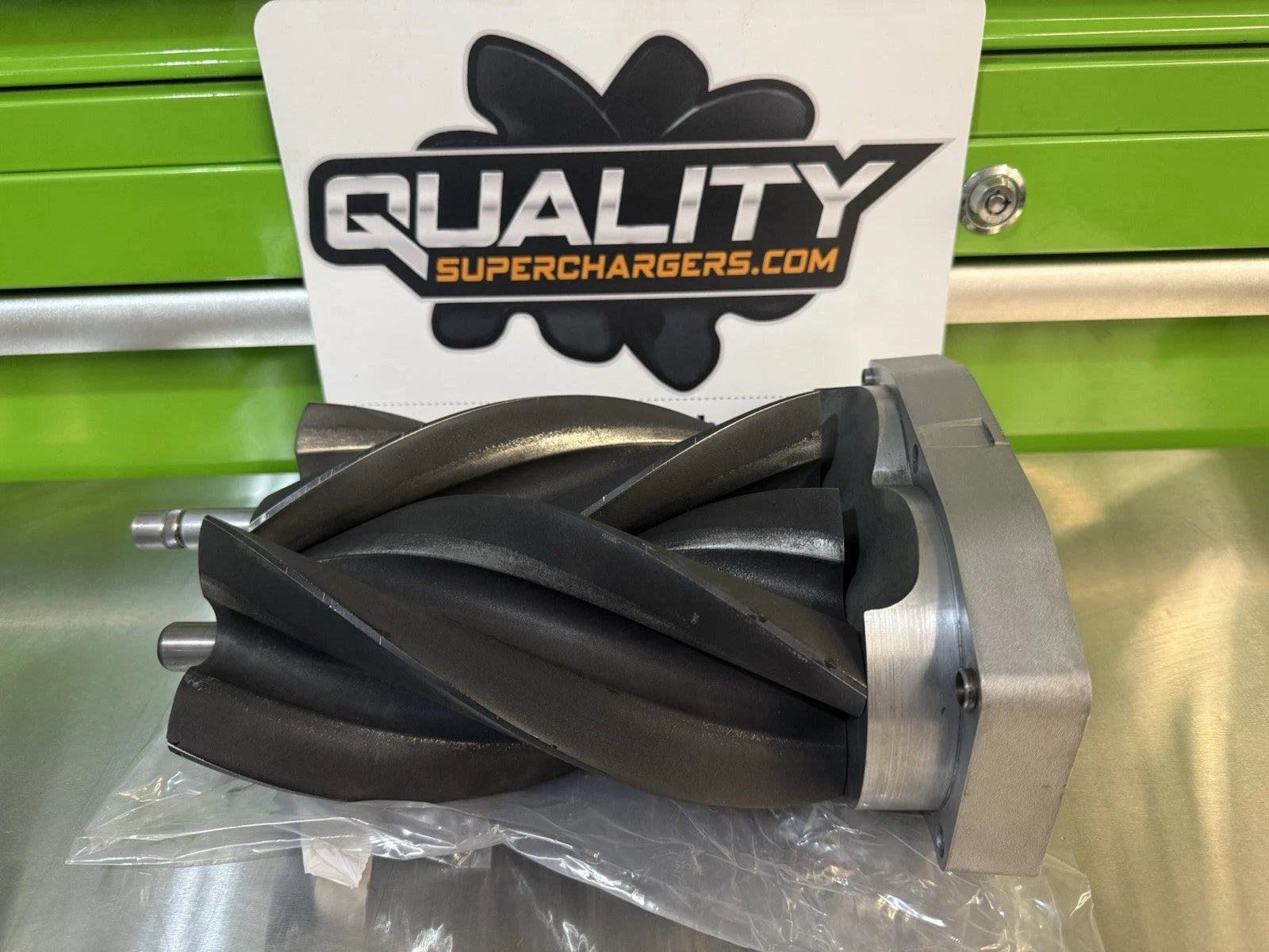 Take Out Used LT4 CTSV CT5 Black Wing ZL1 Camaro Supercharger Rotor Pack TVS1740 Good Condition
