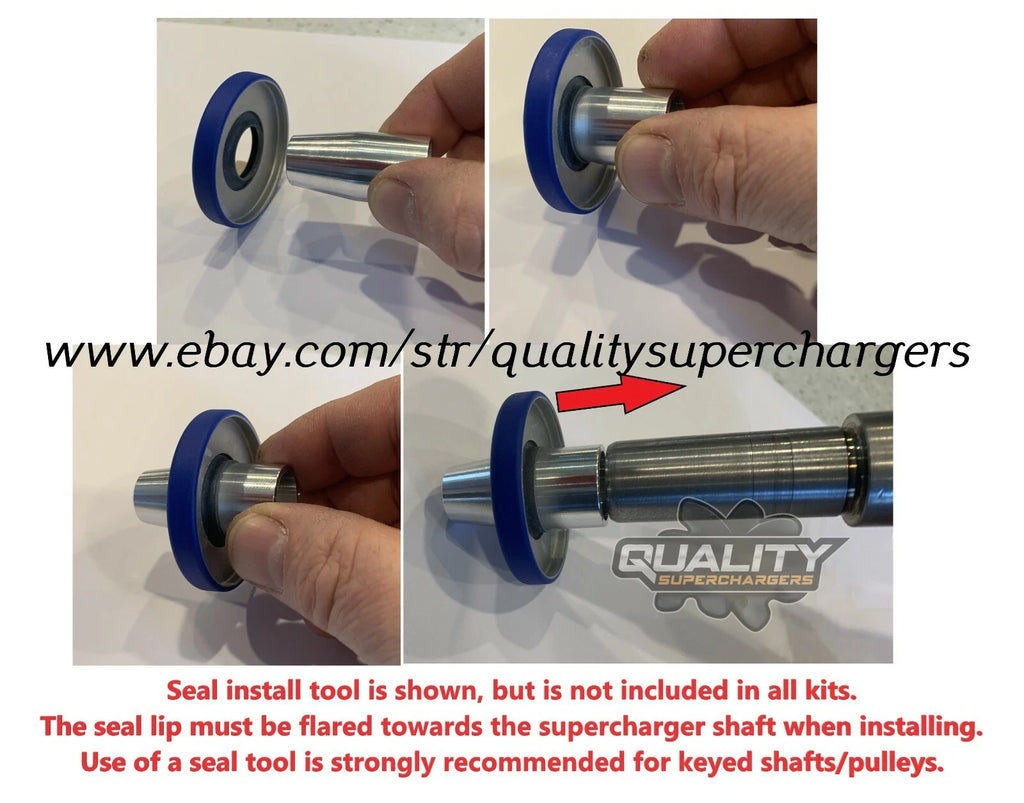 Genuine Eaton OEM Supercharger Double Lip Shaft Seal 47mm OD Snout Seal w/ Tool