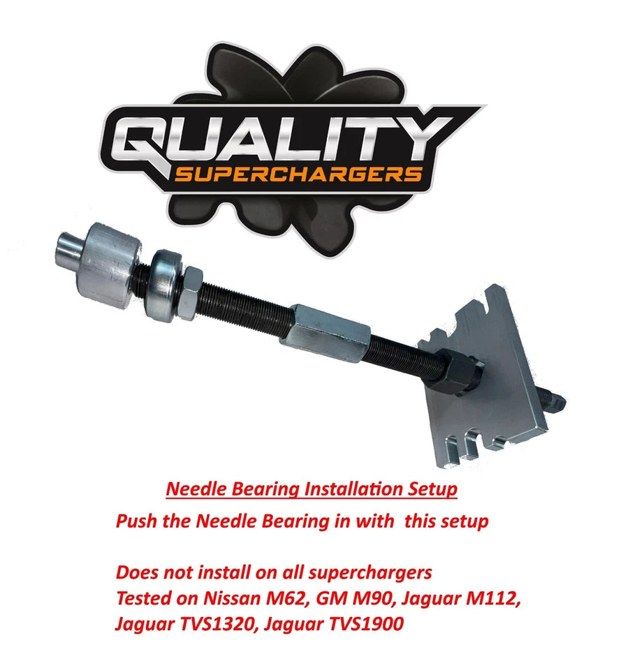 Supercharger Needle Bearings Hub Puller for TVS Superchargers includes Nearing Install Tools