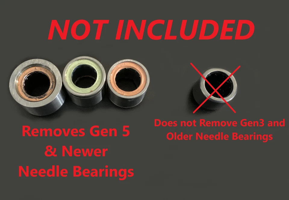 Supercharger Needle Bearings Hub Puller for TVS Superchargers includes Nearing Install Tools